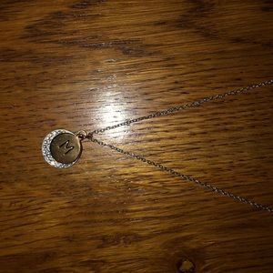 M necklace